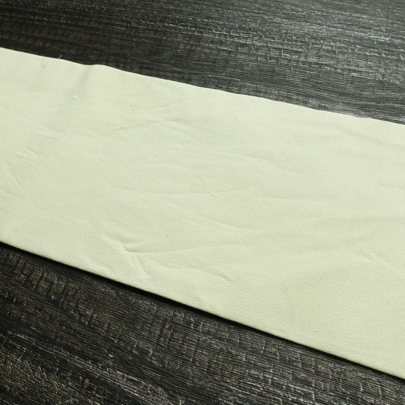 名古屋帯 太鼓柄 正絹 花柄 名古屋仕立て なごや帯 リサイクル帯 帯 シンプル 緑・うぐいす色_画像15