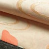 名古屋帯 太鼓柄 良品 正絹 花柄 名古屋仕立て なごや帯 リサイクル帯 帯 箔 上品 ピンク_画像7