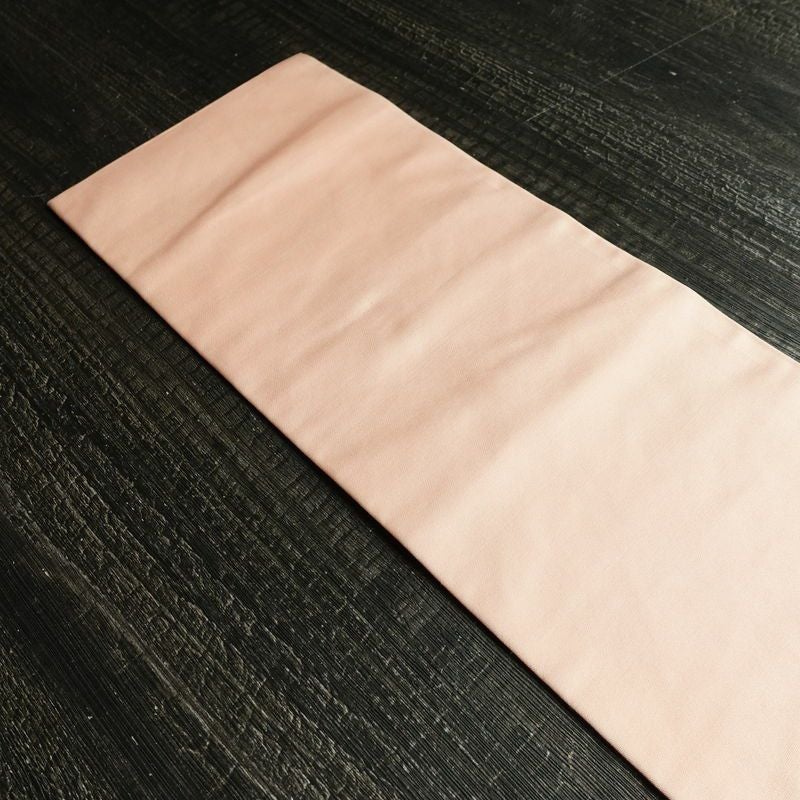 名古屋帯 太鼓柄 良品 正絹 花柄 名古屋仕立て なごや帯 リサイクル帯 帯 箔 上品 ピンク_画像15