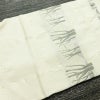 名古屋帯 六通柄 正絹 木の葉・植物柄 名古屋仕立て なごや帯 リサイクル帯 帯 白_画像14