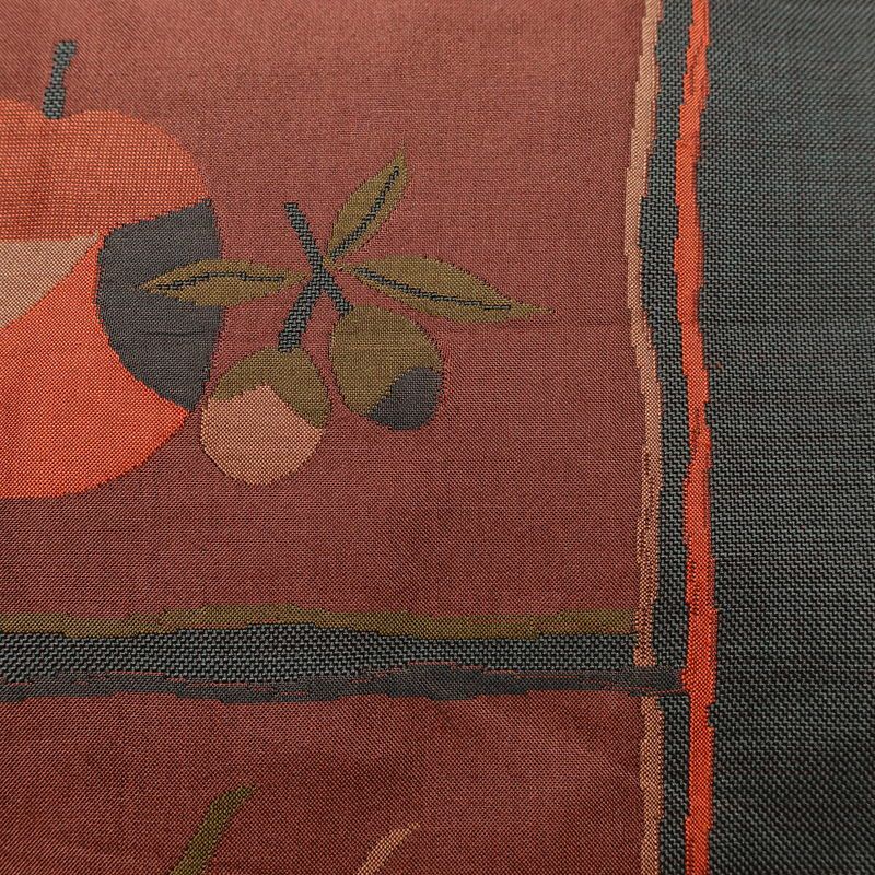 袋帯 古今絵巻 六通柄 一般用 正絹 その他の柄 リサイクル帯 帯 モダン おしゃれ グレー_画像4