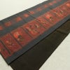 袋帯 古今絵巻 六通柄 一般用 正絹 その他の柄 リサイクル帯 帯 モダン おしゃれ グレー_画像9