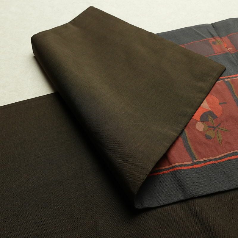 袋帯 古今絵巻 六通柄 一般用 正絹 その他の柄 リサイクル帯 帯 モダン おしゃれ グレー_画像10