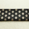 袋帯 六通柄 良品 一般用 正絹 花柄 リサイクル帯 帯 モダン 洒落 黒_画像12