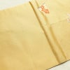 袋帯 太鼓柄 フォーマル用 正絹 古典柄 リサイクル帯 帯 箔 紅葉 梅 菖蒲 松 黄・黄土色_画像18