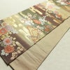 袋帯 六通柄 フォーマル用 正絹 花柄 リサイクル帯 帯 箔 入学式 卒業式 結婚式 七五三 お宮参り 菊 多色使い_画像8