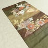袋帯 六通柄 フォーマル用 正絹 花柄 リサイクル帯 帯 箔 入学式 卒業式 結婚式 七五三 お宮参り 菊 多色使い_画像18