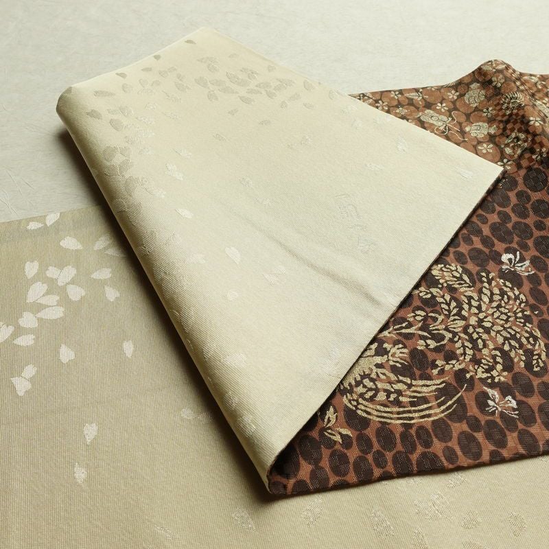 袋帯 六通柄 良品 フォーマル用 正絹 古典柄 リサイクル帯 帯 箔 パーティー モダン 茶_画像9