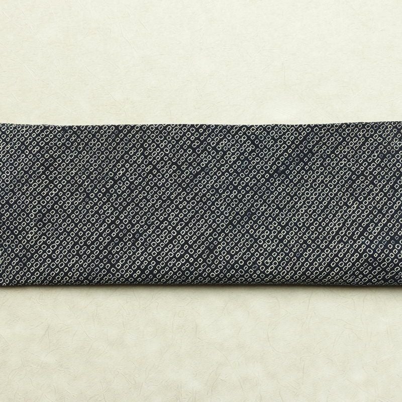 袋帯 全通柄 絞り 正絹 古典柄 リサイクル帯 帯 青・紺_画像15