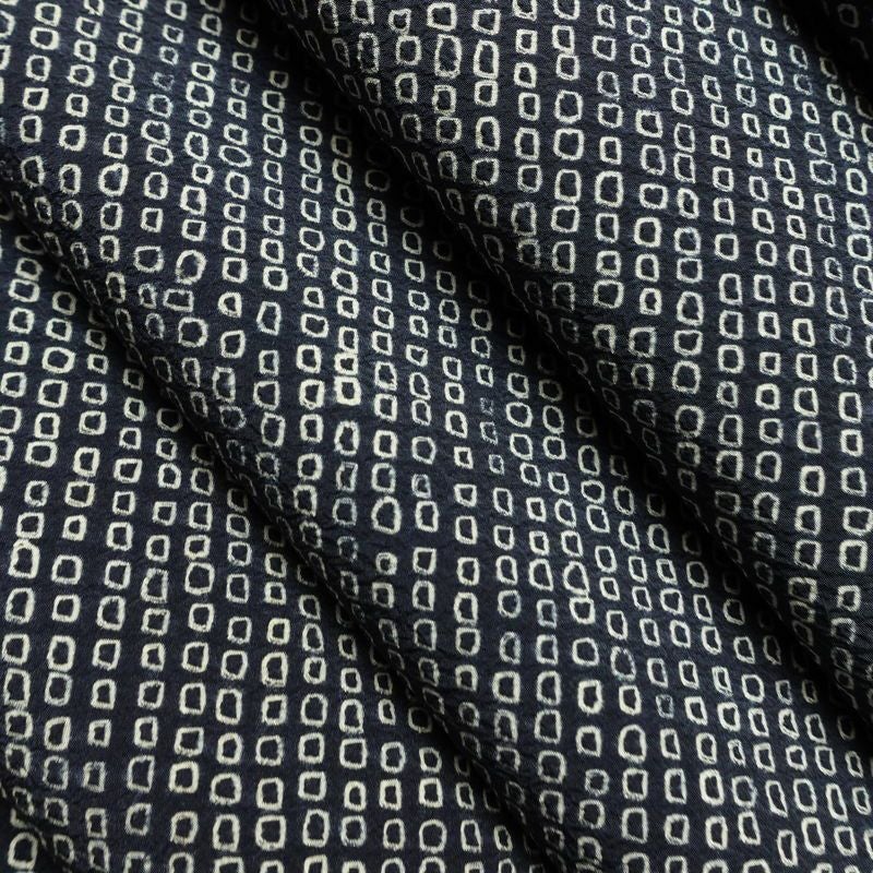 袋帯 全通柄 絞り 正絹 古典柄 リサイクル帯 帯 青・紺_画像20