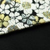 袋帯 六通柄 正絹 花柄 リサイクル帯 帯 引箔 結婚式 成人式 パーティー 華やか 桜 黒_画像11