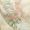 袋帯 六通柄 美品 フォーマル用 正絹 木の葉・植物柄 リサイクル帯 帯 箔 入学式 卒業式 結婚式 七五三 お宮参り 四季花 紅葉 松 桜 ベージュ_画像2