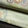 袋帯 六通柄 フォーマル用 正絹 幾何学柄・抽象柄 リサイクル帯 帯 箔 入学式 卒業式 結婚式 七五三 お宮参り 緑・うぐいす色_画像7