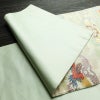 袋帯 六通柄 フォーマル用 正絹 幾何学柄・抽象柄 リサイクル帯 帯 箔 入学式 卒業式 結婚式 七五三 お宮参り 緑・うぐいす色_画像9