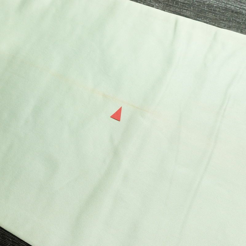 袋帯 六通柄 フォーマル用 正絹 幾何学柄・抽象柄 リサイクル帯 帯 箔 入学式 卒業式 結婚式 七五三 お宮参り 緑・うぐいす色_画像18