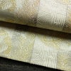 袋帯 六通柄 美品 フォーマル用 正絹 木の葉・植物柄 リサイクル帯 帯 結婚式 パーティー 上品 金・銀_画像8