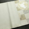 袋帯 六通柄 美品 フォーマル用 正絹 木の葉・植物柄 リサイクル帯 帯 結婚式 パーティー 上品 金・銀_画像17