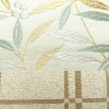 袋帯 六通柄 美品 フォーマル用 正絹 木の葉・植物柄 リサイクル帯 帯 入学式 卒業式 結婚式 七五三 パーティー お宮参り 上品 クリーム_画像6