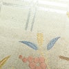 袋帯 六通柄 美品 フォーマル用 正絹 木の葉・植物柄 リサイクル帯 帯 入学式 卒業式 結婚式 七五三 パーティー お宮参り 上品 クリーム_画像7