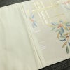 袋帯 六通柄 美品 フォーマル用 正絹 木の葉・植物柄 リサイクル帯 帯 入学式 卒業式 結婚式 七五三 パーティー お宮参り 上品 クリーム_画像17