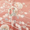 付け下げ 良品 綸子 一つ紋付き トールサイズ 正絹 花柄 袷仕立て 身丈169cm 裄丈68cm リサイクル着物 着物 箔 金彩 入学式 卒業式 結婚式 七五三 パーティー お宮参り フォーマル 菊 ピンク_画像6