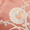 付け下げ 良品 綸子 一つ紋付き トールサイズ 正絹 花柄 袷仕立て 身丈169cm 裄丈68cm リサイクル着物 着物 箔 金彩 入学式 卒業式 結婚式 七五三 パーティー お宮参り フォーマル 菊 ピンク_画像18