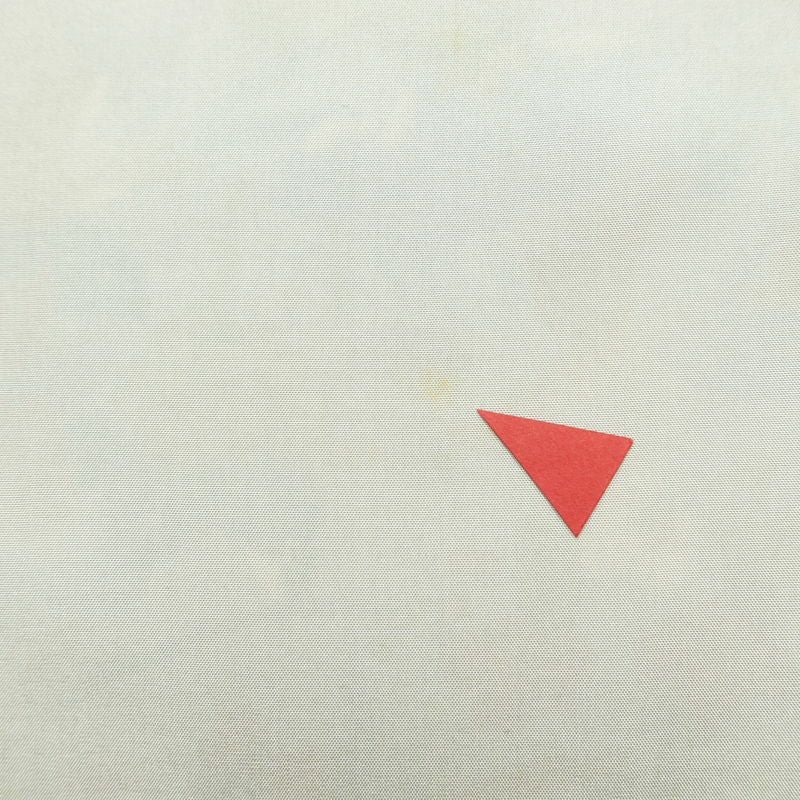 単衣 小紋 良品 縮緬 総柄 正絹 花柄 単衣仕立て 身丈157.5cm 裄丈64cm リサイクル着物 着物 青・紺_画像19