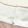 単衣 小紋 美品 しつけ糸付き 飛び柄 ポリエステル 古典柄 単衣仕立て 身丈168cm 裄丈68cm リサイクル着物 着物 シンプル ピンク_画像19
