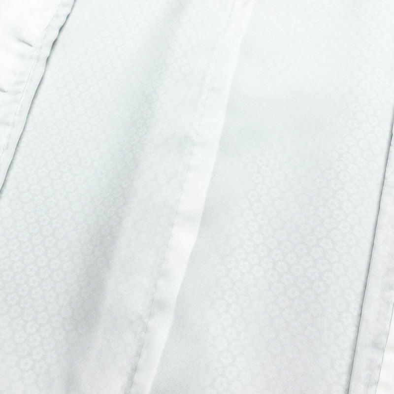 小紋 縮緬 総柄 正絹 古典柄 袷仕立て 身丈160cm 裄丈65.5cm リサイクル着物 着物 紫・藤色_画像15