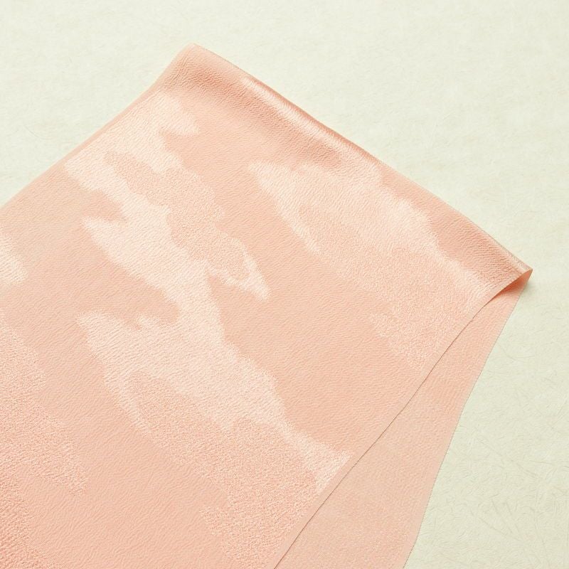 帯締め 帯揚げ帯締めセット 良品 セット品 縮緬 正絹 古典柄 シンプル 和装小物 ピンク_画像3