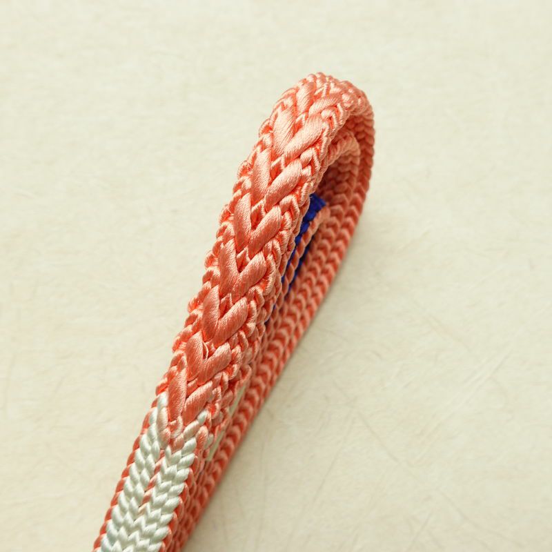 帯締め 帯揚げ帯締めセット 良品 セット品 縮緬 正絹 古典柄 シンプル 和装小物 ピンク_画像15