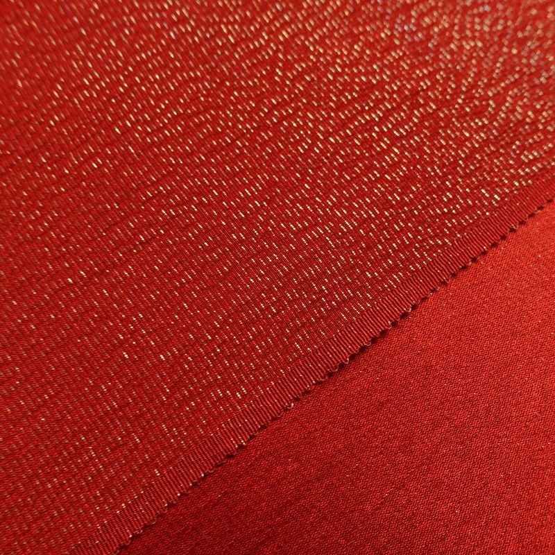 帯揚げ帯締めセット セット品 丸組 正絹 花柄 和装小物 赤・朱_画像7