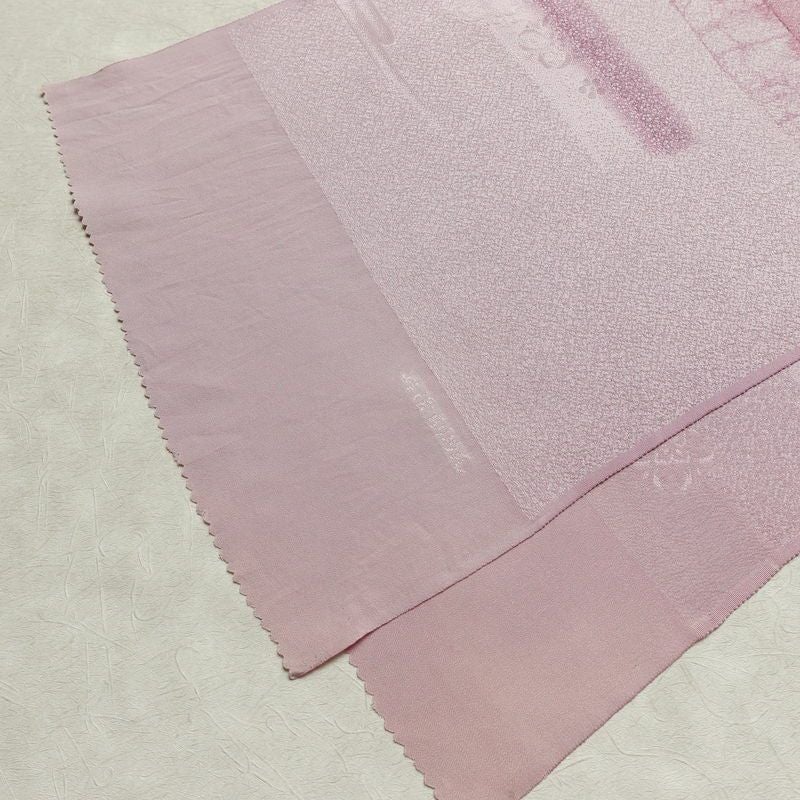 帯揚げ帯締めセット セット品 平組 正絹 古典柄 フォーマル 和装小物 紫・藤色_画像5