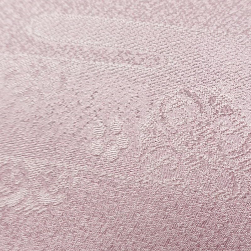 帯揚げ帯締めセット セット品 平組 正絹 古典柄 フォーマル 和装小物 紫・藤色_画像10