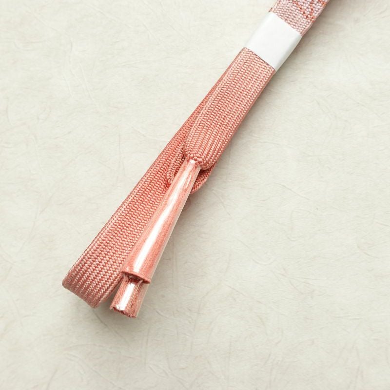 帯揚げ帯締めセット セット品 平組 正絹 古典柄 フォーマル 和装小物 紫・藤色_画像17