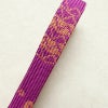 帯揚げ帯締めセット セット品 平組 正絹 古典柄 フォーマル 和装小物 紫・藤色_画像19