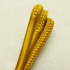 帯揚げ帯締めセット 良品 セット品 縮緬 正絹 無地 シンプル 和装小物 黄・黄土色_画像17