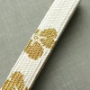 帯揚げ帯締めセット 良品 セット品 平組 正絹 花柄 結婚式 留袖用 フォーマル 菊 白_画像17