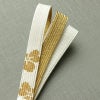 帯揚げ帯締めセット 良品 セット品 平組 正絹 花柄 結婚式 留袖用 フォーマル 菊 白_画像18