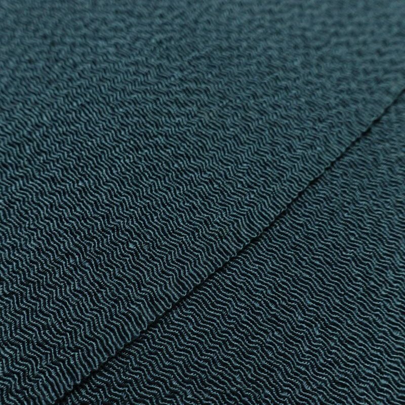 帯揚げ帯締めセット セット品 縮緬 正絹 無地 シンプル 和装小物 青・紺_画像7