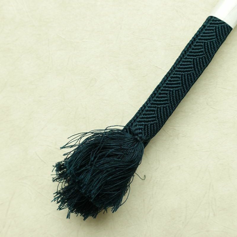 帯揚げ帯締めセット セット品 縮緬 正絹 無地 シンプル 和装小物 青・紺_画像15