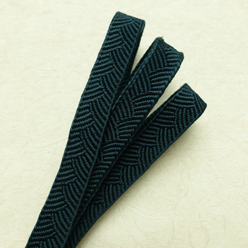 帯揚げ帯締めセット セット品 縮緬 正絹 無地 シンプル 和装小物 青・紺_画像18