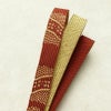 帯揚げ帯締めセット 美品 セット品 平組 正絹 古典柄 フォーマル 和装小物 芝 紗綾形 小豆・エンジ_画像20