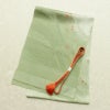 帯揚げ帯締めセット 良品 セット品 平組 正絹 花柄 金彩 フォーマル 桜 緑・うぐいす色_画像1