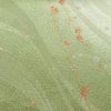 帯揚げ帯締めセット 良品 セット品 平組 正絹 花柄 金彩 フォーマル 桜 緑・うぐいす色_画像8