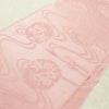 帯揚げ帯締めセット 良品 セット品 平組 正絹 古典柄 和装小物 雪輪 流水 ピンク_画像4