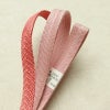 帯揚げ帯締めセット 良品 セット品 平組 正絹 古典柄 和装小物 雪輪 流水 ピンク_画像18