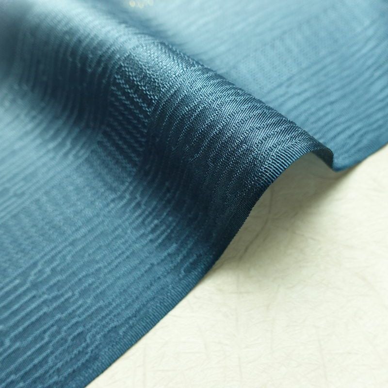 帯揚げ帯締めセット セット品 平組 正絹 花柄 桜 和装小物 青・紺_画像14