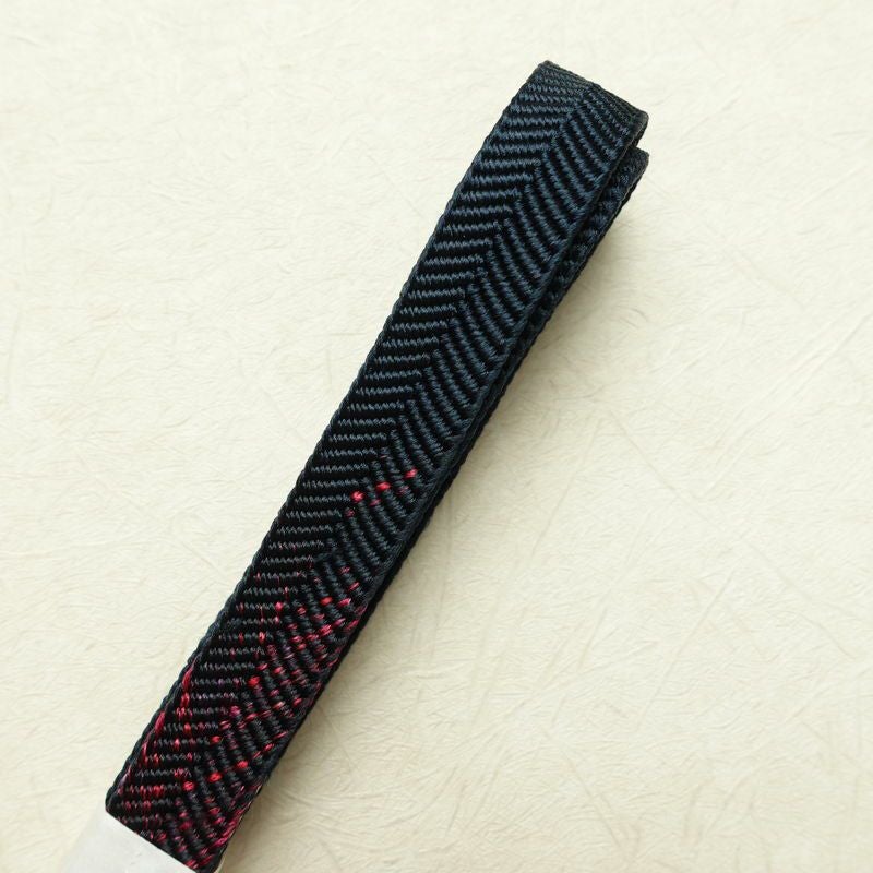 帯揚げ帯締めセット セット品 平組 正絹 花柄 桜 和装小物 青・紺_画像18