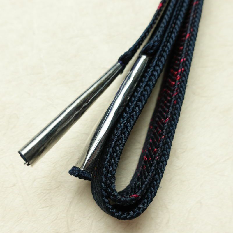 帯揚げ帯締めセット セット品 平組 正絹 花柄 桜 和装小物 青・紺_画像19